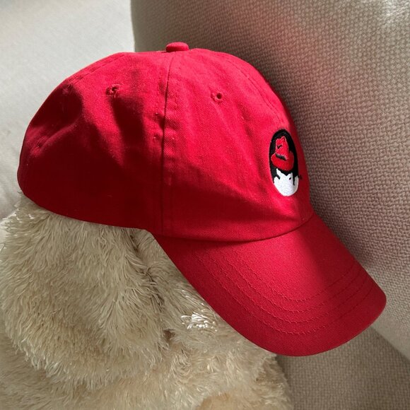 “Red Hat” Baseball Cap Hat with Red Hat Linux Logo - Picture 15 of 15